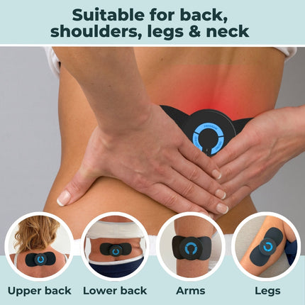 NovaSoothe | NMES Massager for Deep Muscle Relief with 6 Modes | Portable Therapy for Pain Relief 6