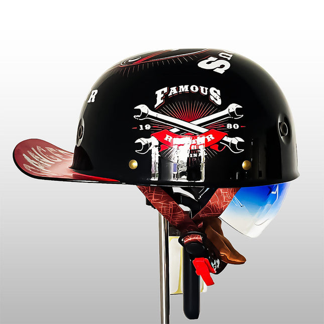 Nova | Motorcycle Helmet with DOT & ECE Certification | Stylish Protection for Urban Riders 1