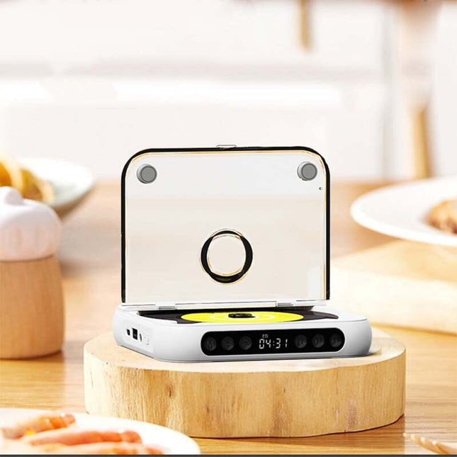 Noxord | Portable CD Player with Bluetooth & Long Battery Life | Compact Music Player for On-the-Go Listening 1