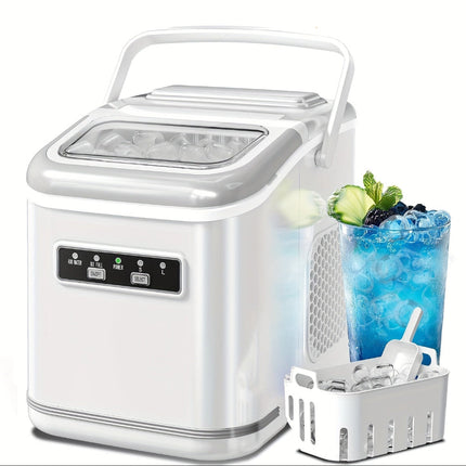 Nugget Ice Maker | Portable Countertop Ice Machine with Fast Production | Compact Design for Home and Office 6