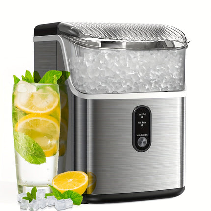 Nugget Ice Maker | Portable Countertop Ice Machine with Fast Production | Compact Design for Home and Office 7