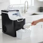Nugget Ice Maker | Portable Countertop Ice Maker with Self-Cleaning Function | Fast Ice Production for Home and Office 0