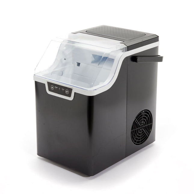 Nugget Ice Maker | Portable Countertop Ice Maker with Self-Cleaning Function | Fast Ice Production for Home and Office 1