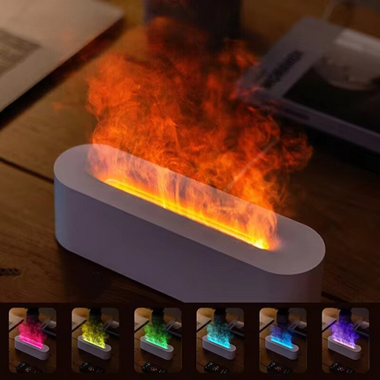 Color-Changing Humidifier Lamp with 7 Dynamic Light Settings | Aromatherapy Diffuser for Relaxation and Comfort