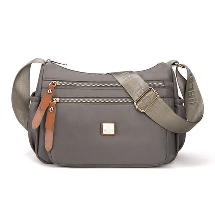 Nylon Shoulder Bag | Compact Design with Multiple Pockets for Women’s Everyday Convenience 15