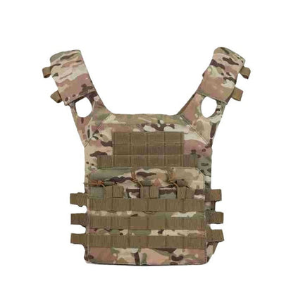 Tactical Vest with MOLLE System, Ventilated Utility Vest with Zippered Pockets – image 10