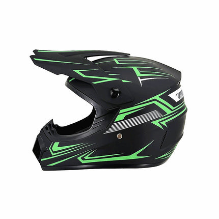 Dirt Bike Helmet, Full Face Motorcycle Helmet with Visor – image 36