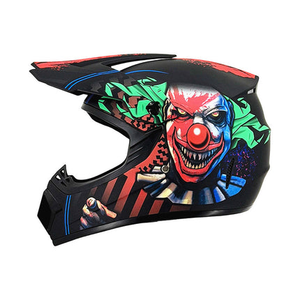 Dirt Bike Helmet, Full Face Motorcycle Helmet with Visor – image 4