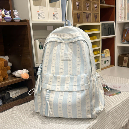 School Backpacks, Casual Patterned Book Bag with Front Pocket – image 4
