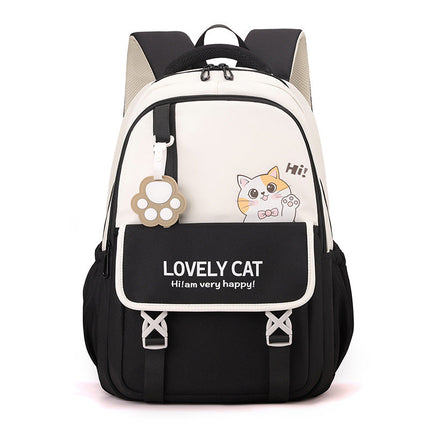 Travel Backpack with Cute Cat Design