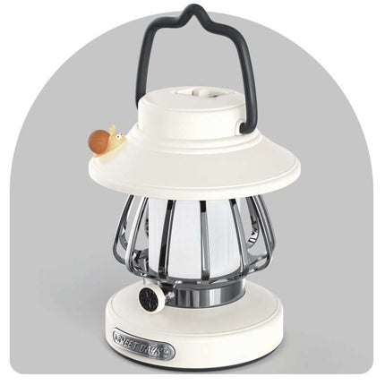Portable Night Light Rechargeable, Vintage Camping Lamp – image 4