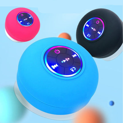 Portable Speaker with Suction Cup, Water Resistant Speaker for Shower and Pool