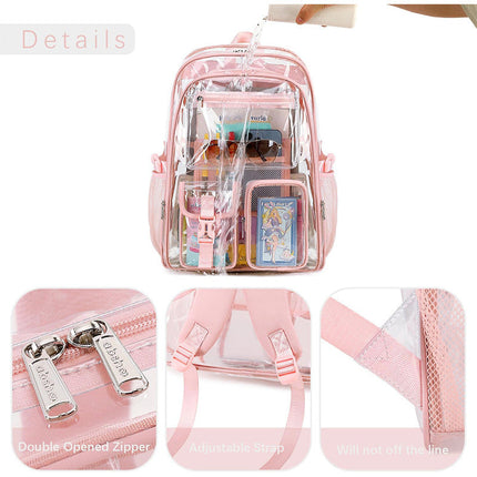 Clear Backpack, Clear Book Bag – image 4