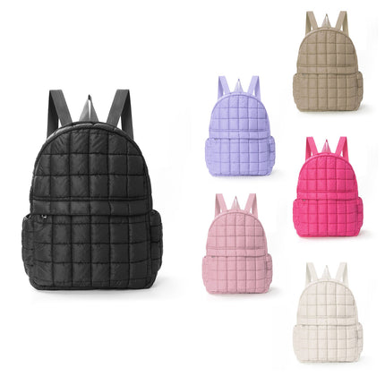 School Backpacks with Square Design, Padded Laptop Backpack for Work and University, Lightweight Book Bag, Rucksack