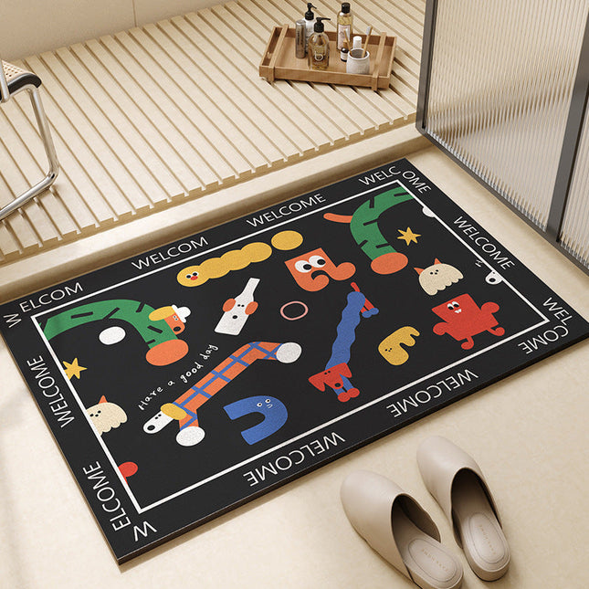 Mud Mat, Diatomaceous Earth Bath Mat