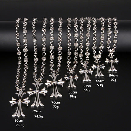 Cross Pendant Necklace, Gothic Jewelry and Y2K Layering Necklace for Women – image 4