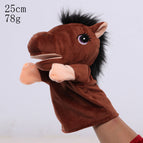 Brown Horse Hand Puppet / 25 cm