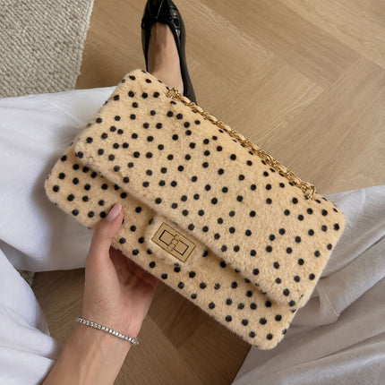 Purse, Camel Chain Handbag for Day to Night