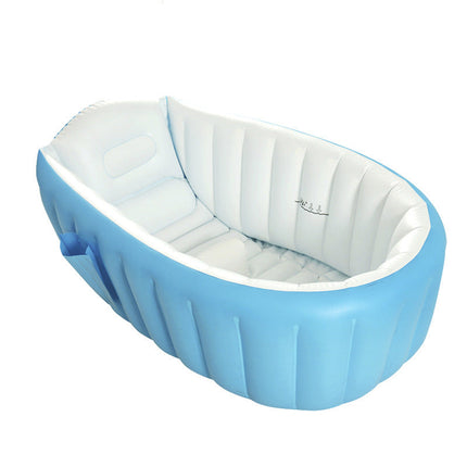 Portable Bathtub for Adults and Kids, Inflatable Bathtub with Non Slip Mats