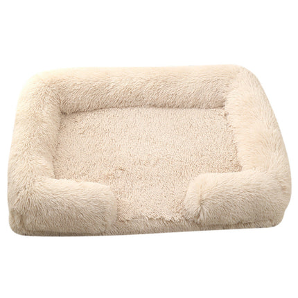 Plush Round Pet Bed in Various Colors & Sizes | Cozy Design for All Dog Breeds