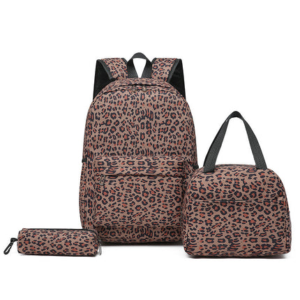 Animal Print Book Bag for School – image 15