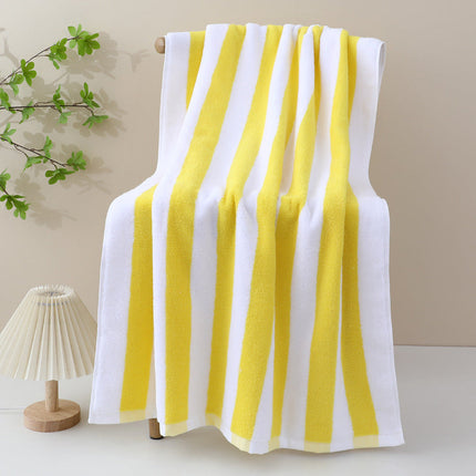 Bath Towels with Stripe Pattern, Terry Quick Dry Towel for Home – image 9