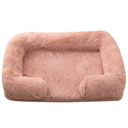 Plush Round Pet Bed in Various Colors & Sizes | Cozy Design for All Dog Breeds