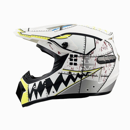 Dirt Bike Helmet, Motocross Helmet with Reinforced Chin Guard for Off Road – image 47