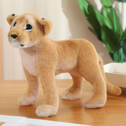 Big Cat Plush Toy, Realistic Tiger Plush