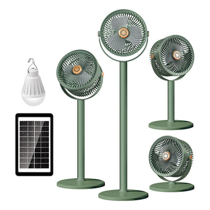 Outdoor Fan, Floor Fan with 5 Speeds and 4 Heights for Camping and Patio – image 5