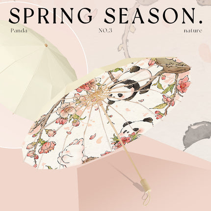 Parasol for Sun, Compact Umbrella for Women and Travel