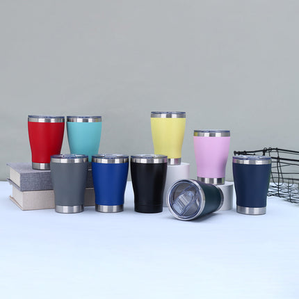 Insulated Coffee Mug with Leak Proof Lid, Coffee Travel Mug, Double Wall Stainless Steel Cup for Women
