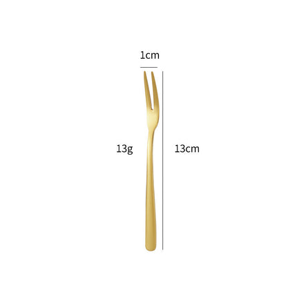 Gold Spoons, Ice Cream Spoon with Ergonomic Handle for Desserts and Table Setting – image 6
