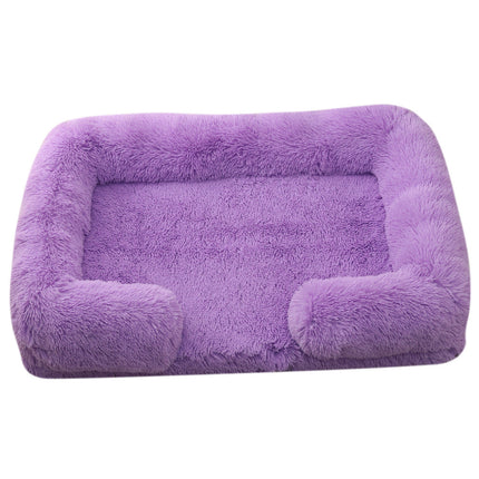 Plush Round Pet Bed in Various Colors & Sizes | Cozy Design for All Dog Breeds