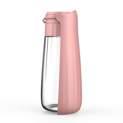 Portable Folding Dog Water Bottle with 550ml Capacity | Safe, Compact Hydration for Medium to Large Dogs