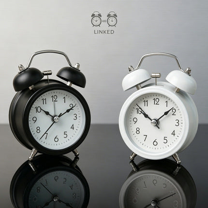 Retro Alarm Clock, Vintage Home Decor and Bedroom Decor with Quartz Movement – image 9