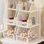 White - 3-Tier (Single Column) Pack of 2 / nan