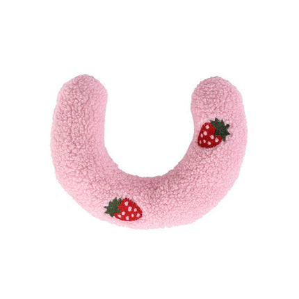 Half U-Shaped Cat Neck Pillow with Plush PP Cotton Filling | Comfortable Support for Relaxing Naps