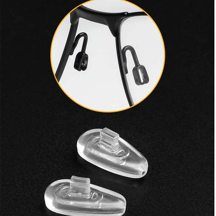 Glasses Nose Pads, Silicone Nose Pads for Glasses in Multiple Sizes