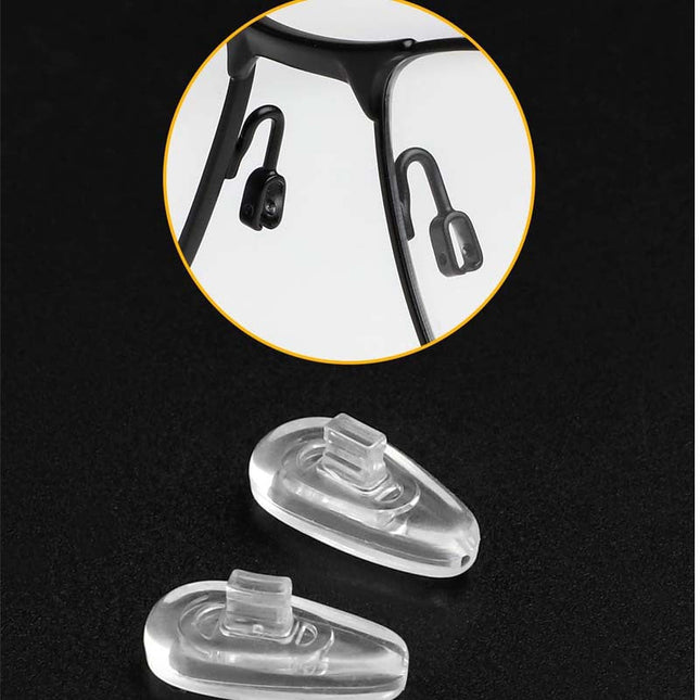 Glasses Nose Pads, Silicone Nose Pads for Glasses in Multiple Sizes