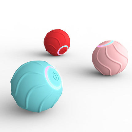 Smart USB Rolling Ball Toy for Cats with Automatic Rolling Action | Interactive Play for Endless Fun and Exercise