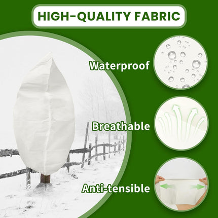Winter Plant Cover, Heavy Duty Tree Protection Cover with Ties – image 4