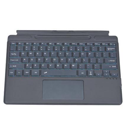 Ergonomic Keyboard, Wireless Keyboard with Touchpad, Low Profile Wireless Touch Keyboard with Precision Keys