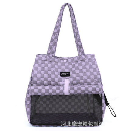 Portable Cat Bag with Soft Bubble Composite Cloth | Medium Capacity for Comfortable Travel