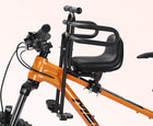 Front Child Bike Seat with Safety Rails, Bike Seat with Backrest and Padded Cushion, Bicycle Accessories for Families