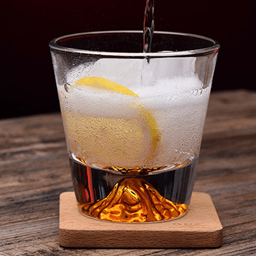 Japanese Whisky Glass Set in Wooden Box, Old Fashioned Bourbon Glass Gift – image 8