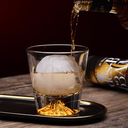 Japanese Whisky Glass Set in Wooden Box