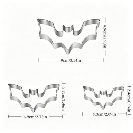 Pumpkin Cookie Cutters, Stainless Steel Cookie Cutter Set for Halloween Baking – image 8