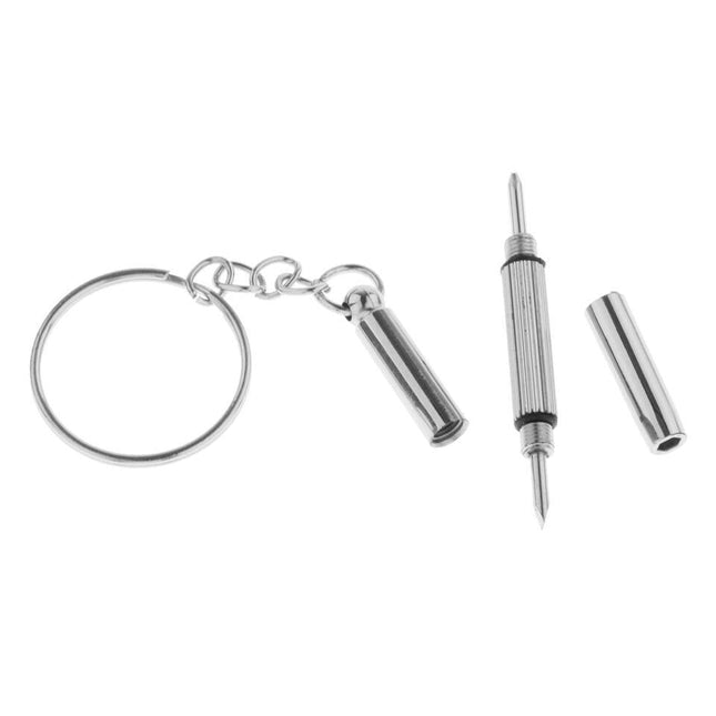 Eyeglass Repair Kit with Screws, Glasses Screwdriver and Tweezers