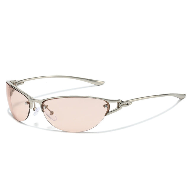 Shield Sunglasses, UV Protection Sunglasses with Lightweight Frame, Fashion Eyewear Shades with Adjustable Nose Pads